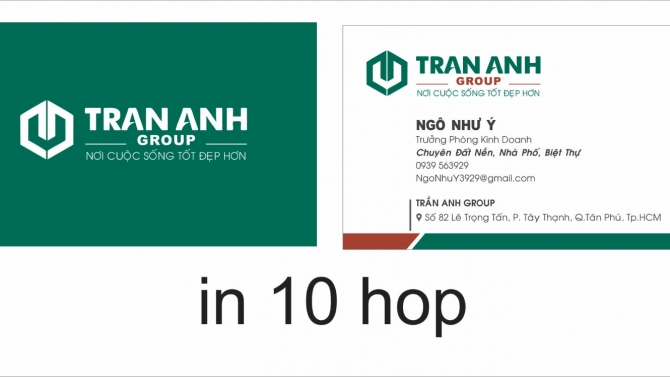 thiết kế business card