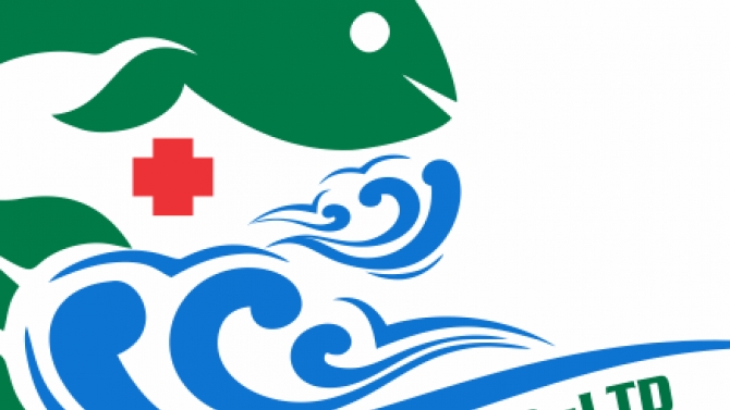 Logo cty thuốc Th&uacute; Y Thủy Sản Quốc Thịnh