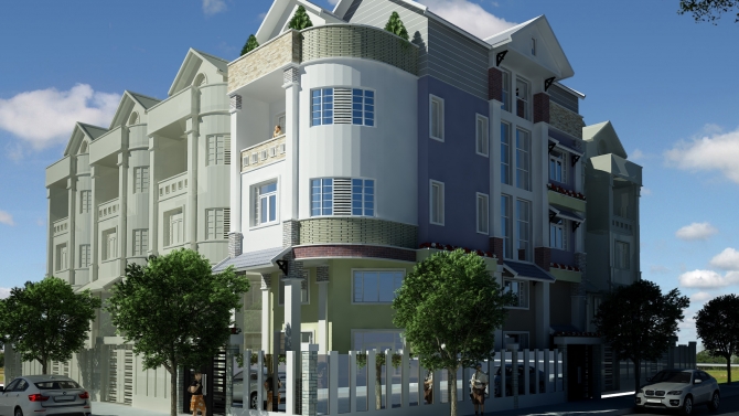 Nh&agrave; phố Hải Dương