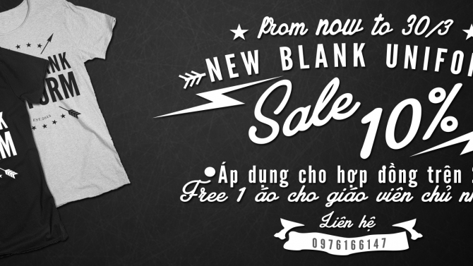 BANNER CHO NEWBLANK CLOTHING
