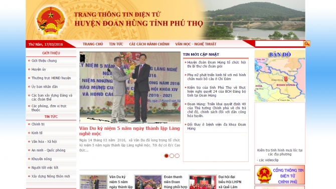 Dự &aacute;n website, trang th&ocirc;ng tin điện tử