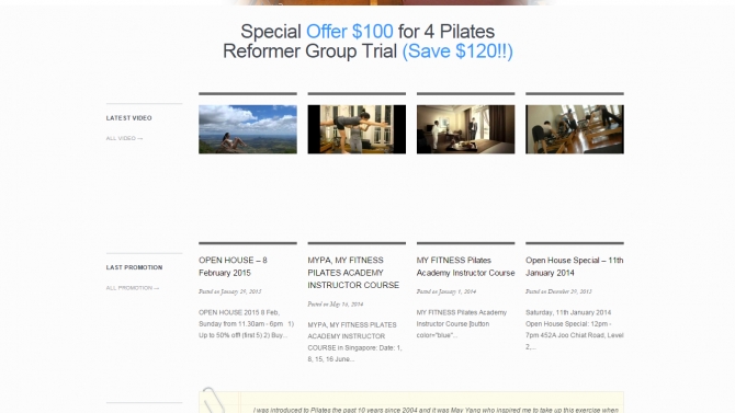 Website Myfitness