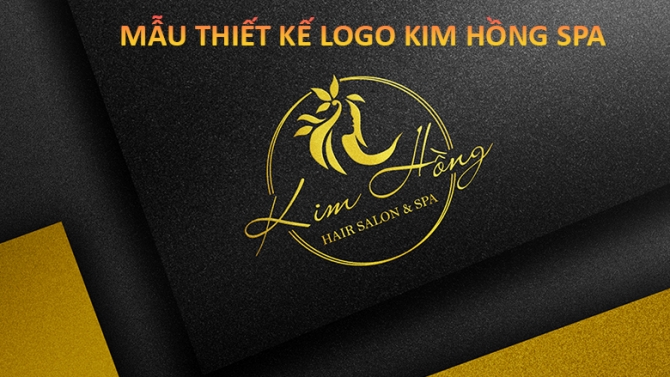 Thiết kế logo Kim Hồng