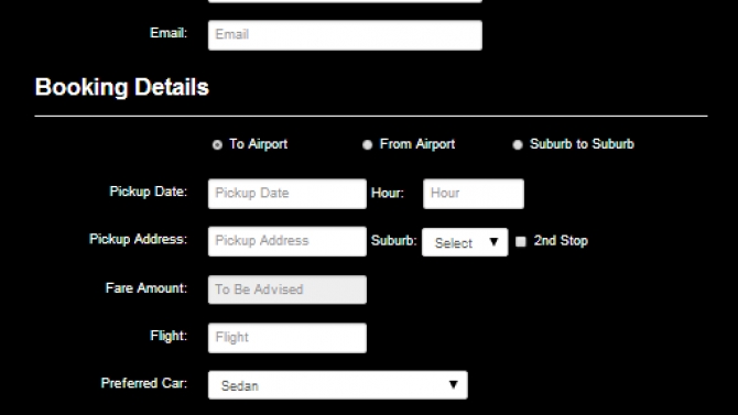Booking car