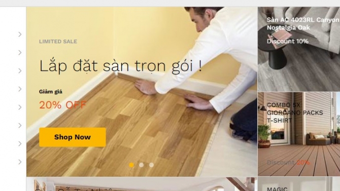 Thiết kế website thương mại điện tử https://topprice.vn/