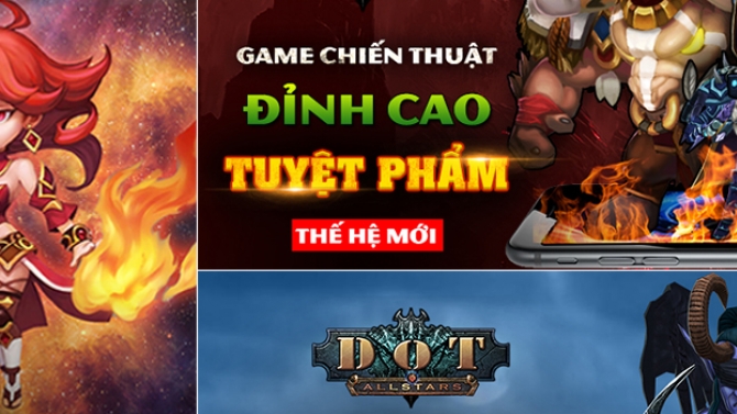 Ấn phẩm quảng c&aacute;o game