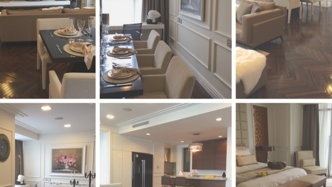 Neoclassical apartment