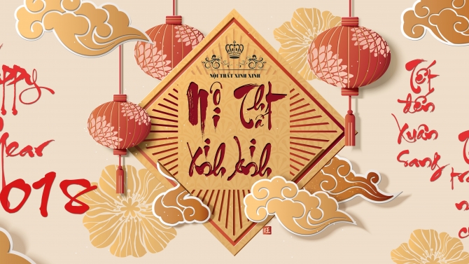 Banner tĩnh ch&uacute;c mừng năm mới
