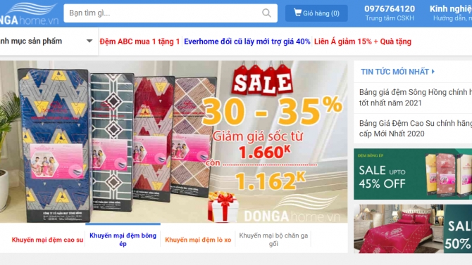 Website DONGAHOME