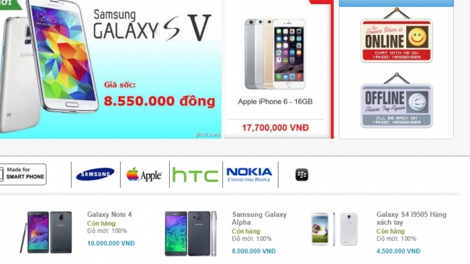 Shop Online ngocanhmobile