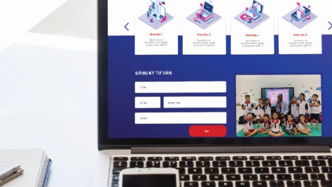 Website trung t&acirc;m tiếng Anh