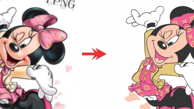 Chuyển 1 ảnh sang vector