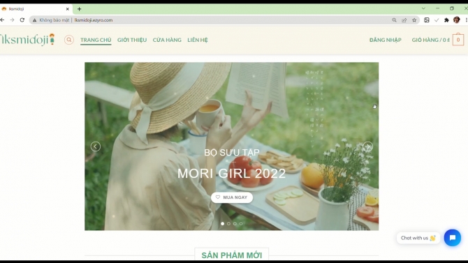 Thiết kế website b&aacute;n quần &aacute;o