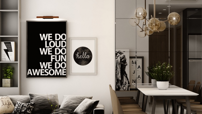 Thiết kế nội thất căn hộ