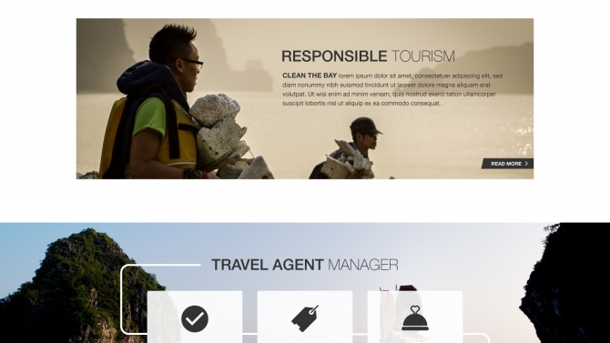 Thiết kế website cho Bhaya Group - Du thuyền 5 sao tại Hạ Long