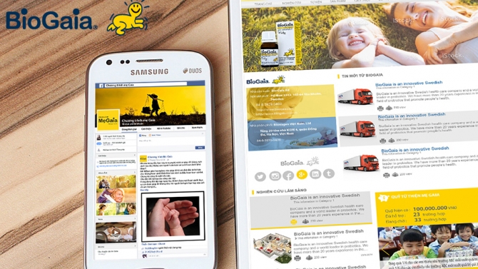 thiết kế website Bioavagen