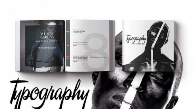 Thiết kế s&aacute;ch Typography Principles