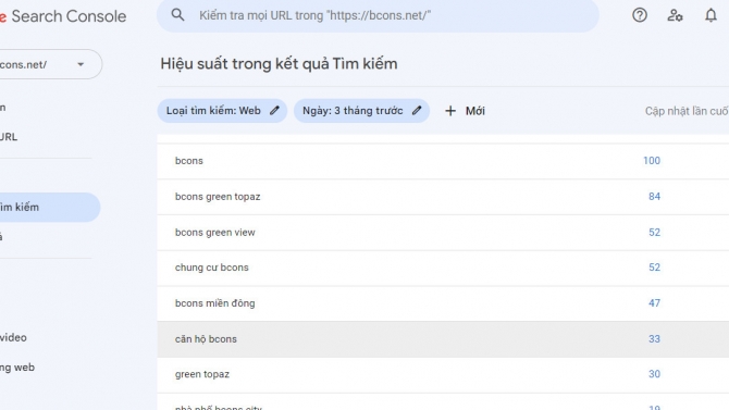 Thiết kế v&agrave; SEO website Bcons