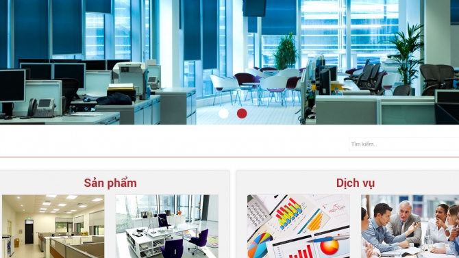 Thiết kế web C-Office Việt Nam