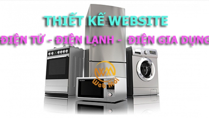 Thiết kế website Điện tử - Điện lạnh