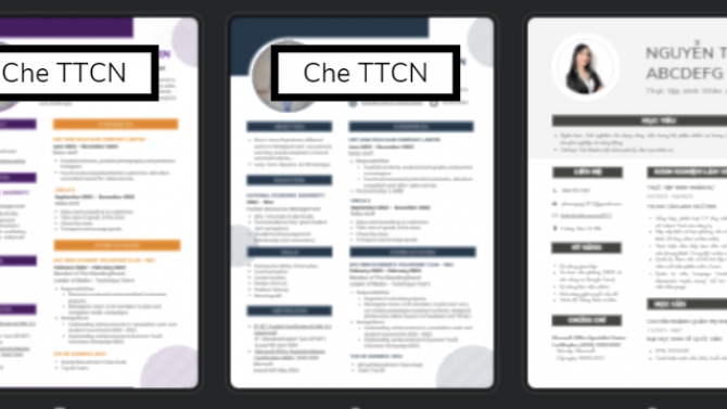 Thiết kế CV