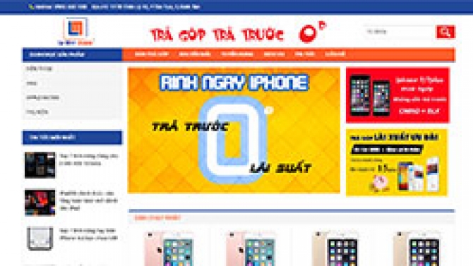 Dự &aacute;n website b&aacute;n h&agrave;ng