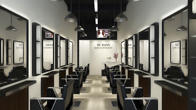 thiết kế salon t&oacute;c - Kh&acirc;m Thi&ecirc;n