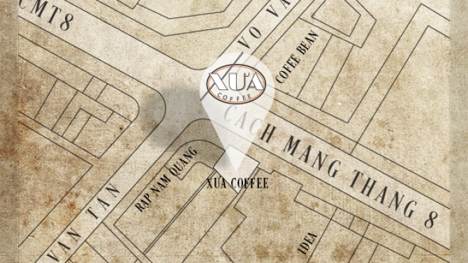 Xua map standee