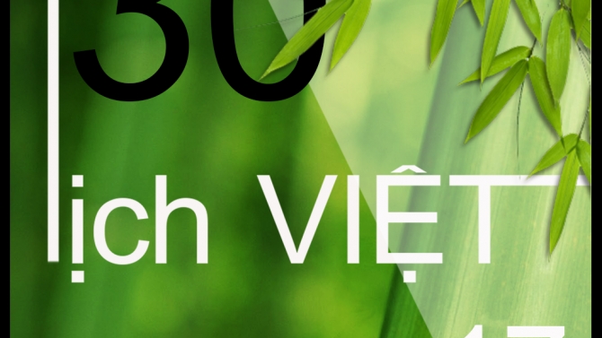 Ứng dụng lịch Việt widget