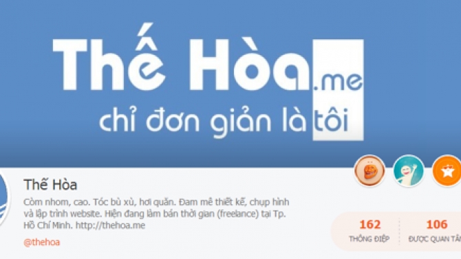 Bộ nhận dạng thương hiệu thehoa.me