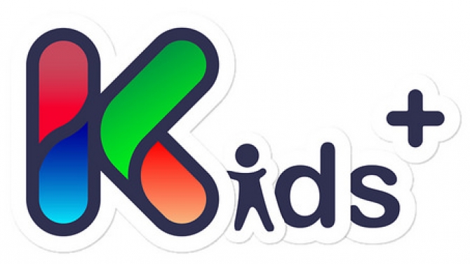 intro logo v&agrave; thiết kế logo cho thương hiệu KIDS+