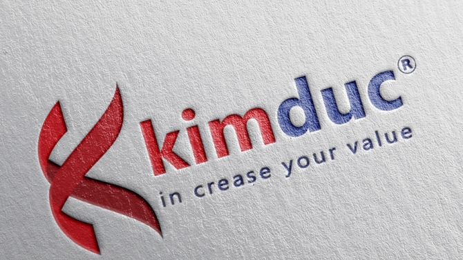 Logo c&ocirc;ng ty bao b&igrave; Kim Đức