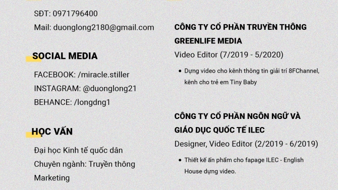 Curriculum Vitae