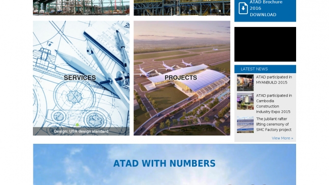 Thiết kế website atad.vn