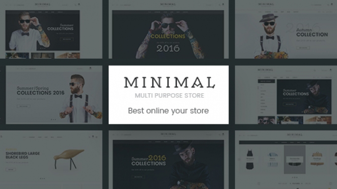 Minimal - Summer Fashion Woocommerce Theme