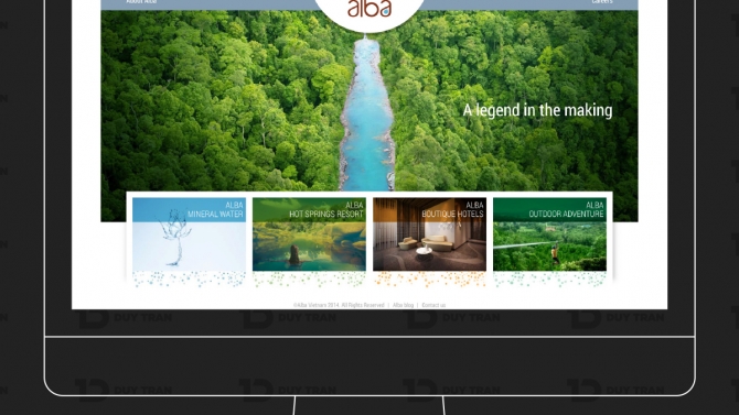 Alba Vietnam Website