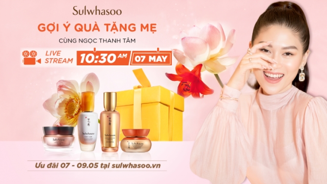 Thiết kế banner Facebook, Shopify, LZD, Shopee cho Sulwhasoo Brand