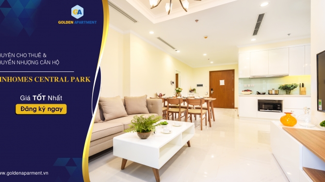Thiết kế banner facebook cho dự &aacute;n vinhomes central park của c&ocirc;ng ty căn hộ v&agrave;ng
