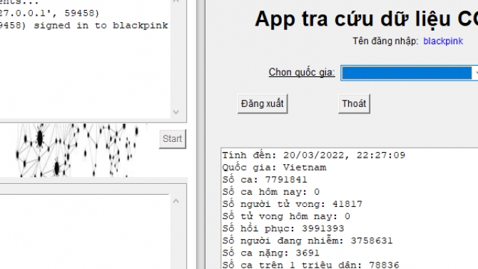 App tra cứu th&ocirc;ng tin COVID-19