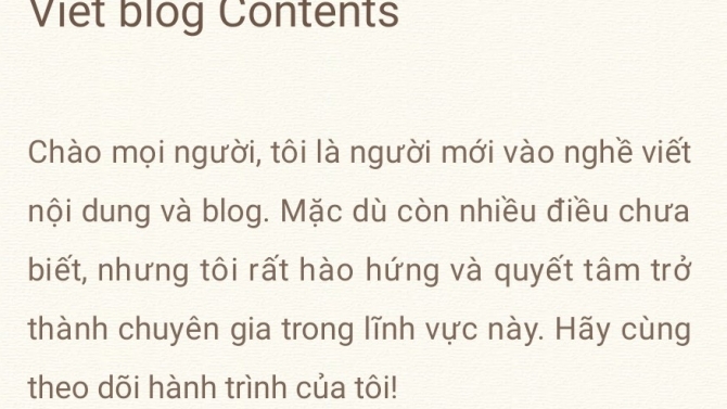 Viết blog viết Contents ph&acirc;n t&iacute;ch s&acirc;u v&agrave;o nội dung