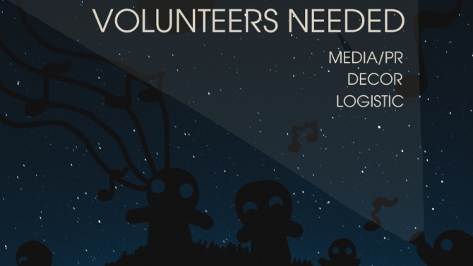 Acoustic Night Volunteer Poster