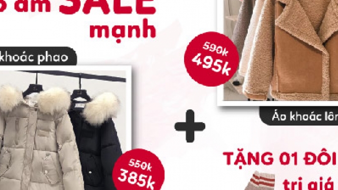 Thiết kế banner Shop SAHY