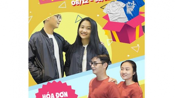 banner chương tr&igrave;nh sale shop thời trang SIMPOO
