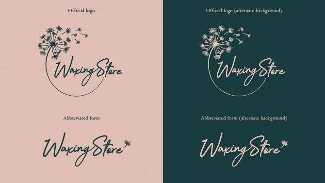 Thiết kế logo cho Waxing Store