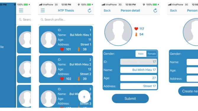 HTP Thesis - iOS project