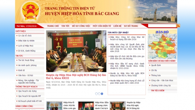 Dự &aacute;n website, trang th&ocirc;ng tin điện tử