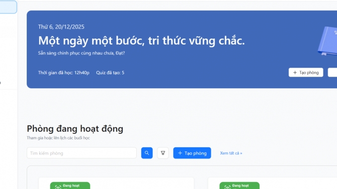 EVar - Online Learning Platform for High School Students
