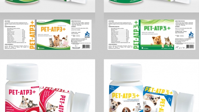 Thiết kế nh&atilde;n thuốc cho PET