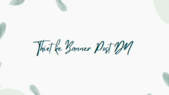 Thiết kế Banner Post DN