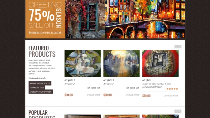 Website b&aacute;n h&agrave;ng bằng Joomla
